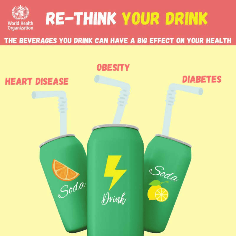 WHO kêu gọi các nước đánh thuế lên các loại thức uống có đường để cứu mạng cộng đồng